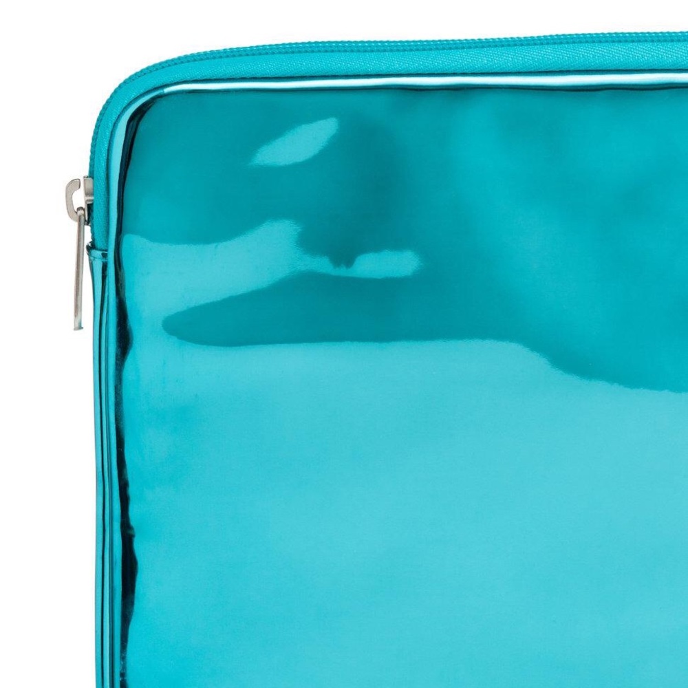 👣 {H&M} Laptop Case in Blue Metallic - Picture 2 of 8